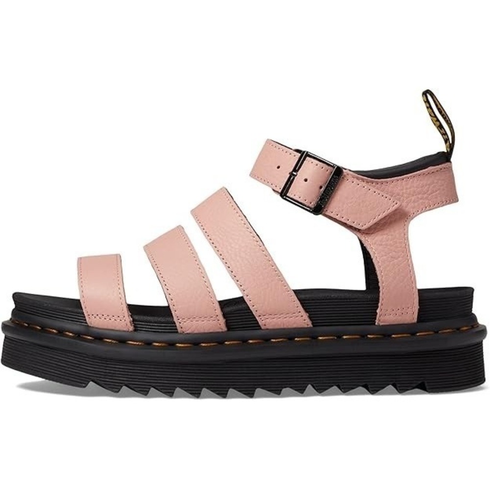 Dr. Martens Blaire Women's Size 9 Classic Leather Platform Sandals B MISSING LID - Picture 7 of 8